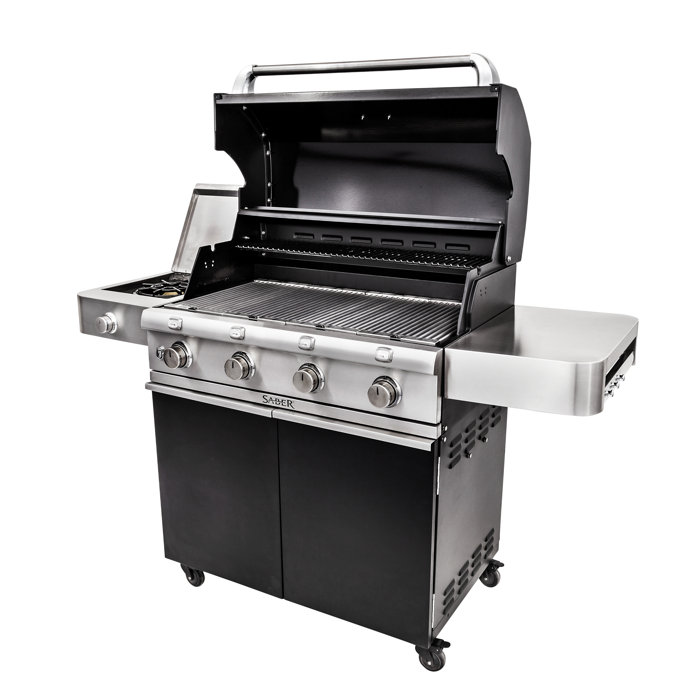 SABERGrills Cast Cart Gas and Charcoal Grill | Wayfair SABERGrills Cast Cart Gas and Charcoal Grill | Wayfair